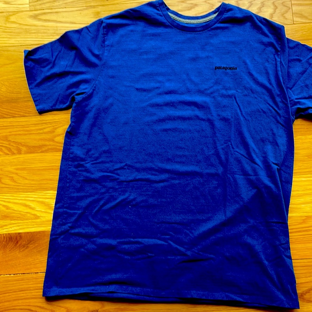 Patagonia T-shirt, extra-large royal blue great condition